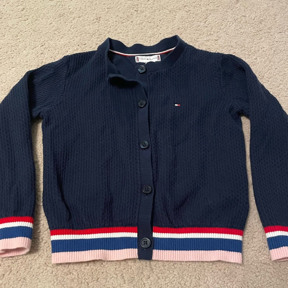 Toddler Tommy Hilfiger button up sweater!